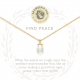 2360 Sea La Vie Find Peace GLD Neck