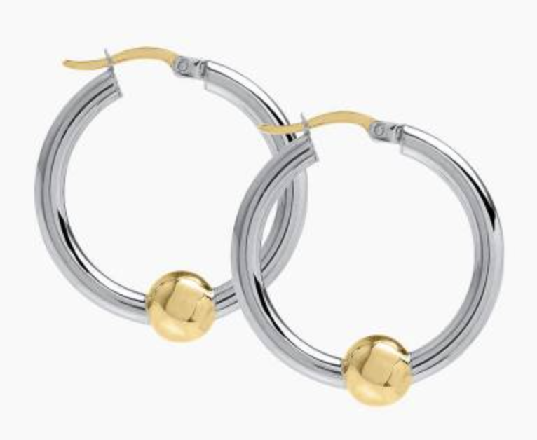 3251 CC Hoop Silver Gold small