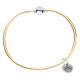 3995 CC Bangle Gold with Silver sz 8