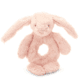 22839 Bashful Blush Bunny Ring Rattle